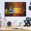 Art luxueux en métal «Lady Reading 1» par Ata Alishahi, M «Lady Reading 1» par Ata Alishahi