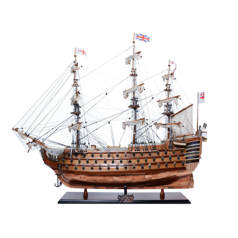 Ultimate HMS Victory Combo: un bateau miniature et un chapeau classique