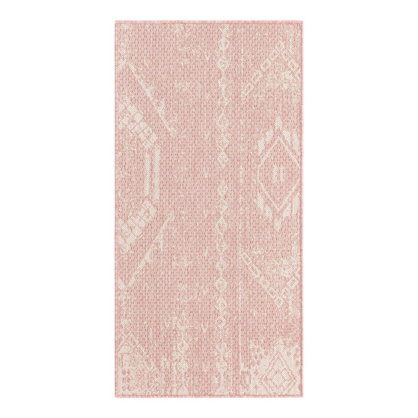 Foundry Select Bomer Pink Indoor/Outdoor Rug & Reviews | Wayfair