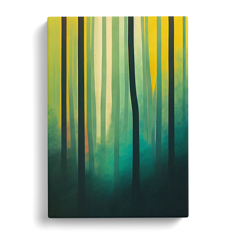 An Unusual Forest Abstract - Wrapped Canvas Print, 50cm H x 35cm W x 3cm D, Wrapped Canvas