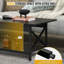 Table basse avec rangement en acier Poulson-88508707