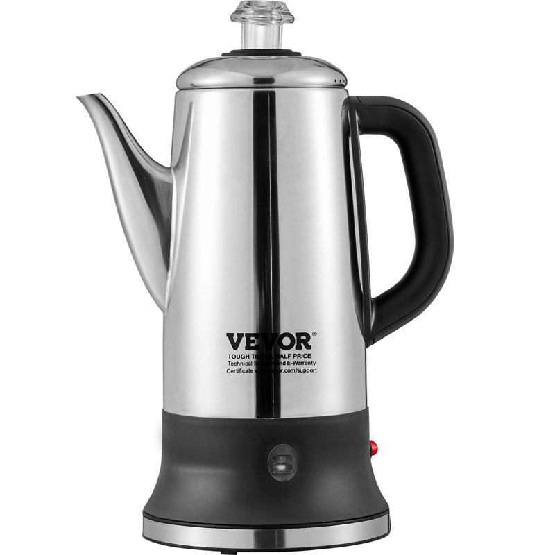VEVOR 12-Cup Electric Percolator Coffee Pot
