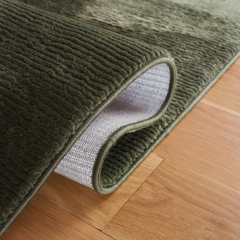 Revive Performance Solid Color Rug, Rectangle 4' x 6'