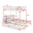 Twin Over Twin Bunk Bed With Trundle And Desk-1025984789