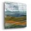 «Misty Mountain 1» par Alicia Ludwig, art mural en verre acrylique