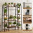 11-Tier Wooden Plant Stand With 8 Grow Lights