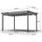 Aluminum Pergola with Retractable Canopy-90613900-90613905