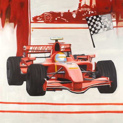 Impression sur toile « formule-1 »