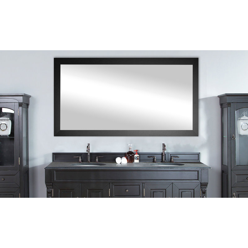 Armgard Wood Flat Wall Mirror, 59.5" H x 35" W