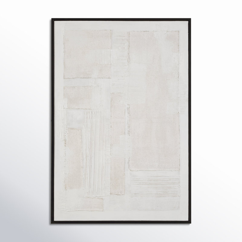 AllModern Clean Slate Hand Painted Canvas
