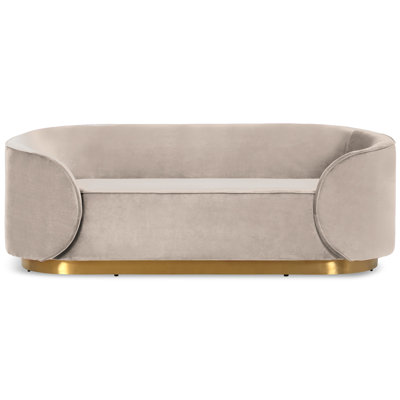 Dunford 85 " Velvet Sofa