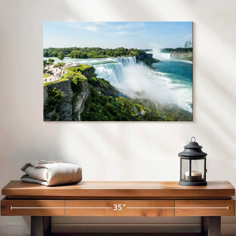Alvord, chutes du Niagara en été, H 16 po x l 24 po