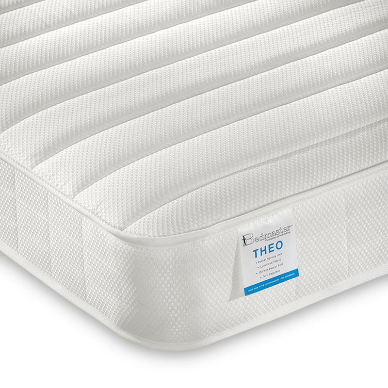 Theo Bedmaster Pocket Sprung Mattress, Single (3')