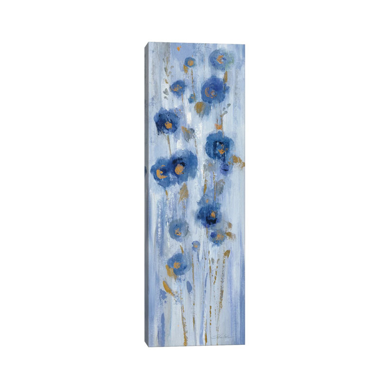 Seaside Flowers II by Silvia Vassileva - Wrapped Canvas Panoramic Painting, 152.4 cm H x 50.8 cm W x 1.91 cm D
