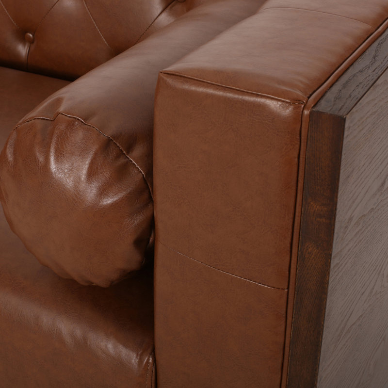 Modern Sofa 3-SEATER SOFA, Light Brown