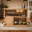 Bar courbé en bois-731436896