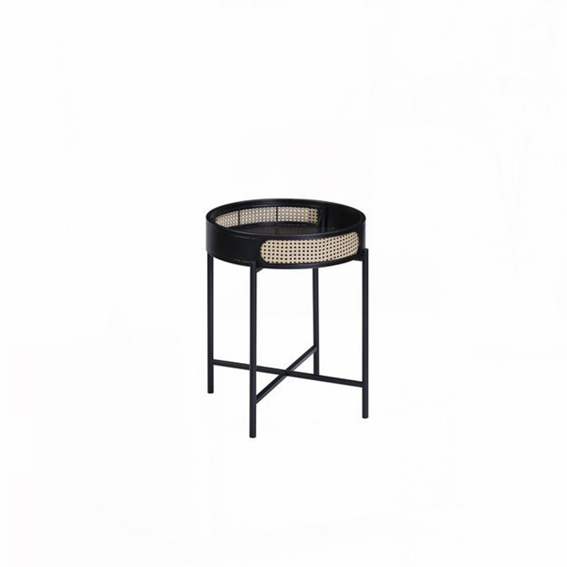 Table de bout noire