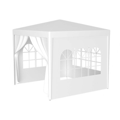 10'X10' Party Tent Outdoor Heavy Duty Gazebo Wedding Canopy + 4 Removable Walls