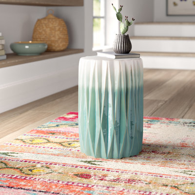 Annekee Ceramic Accent Stool