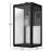 Tangier Dimmable Aluminum Outdoor Wall Lantern-804228878