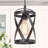 Aziz 1-Light 6" Wide Lantern Geometric Pendant