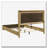 Wood LED Panel Bed