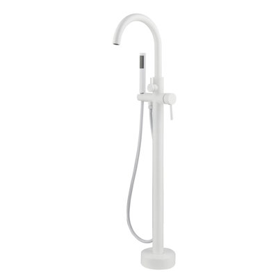 1 Handle Floor Clawfoot Tub Faucet