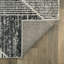 Tapis contemporain délavé à motif géométrique-111840583