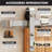 Brushed Nickel Classic Design Non-Bypass Single Track Two Door Hardware Kit-36324742