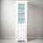 Anchita Solid Wood Frame Linen Cabinet-1592031093