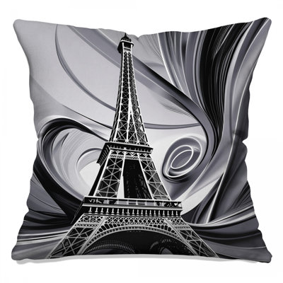 Coussin EiffelTower, coussins double face Architecture