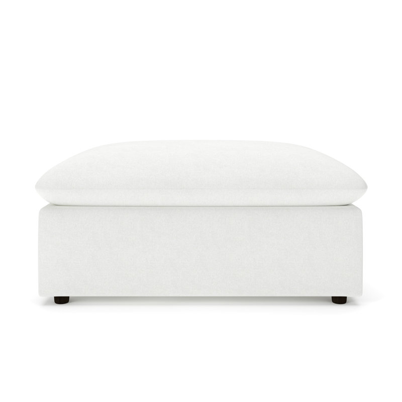 Remy 41" Ottoman, John Linen Flour