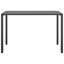 Lavi Rectangular Metal Outdoor Dining Table , 110cm cm W 54cm cm D