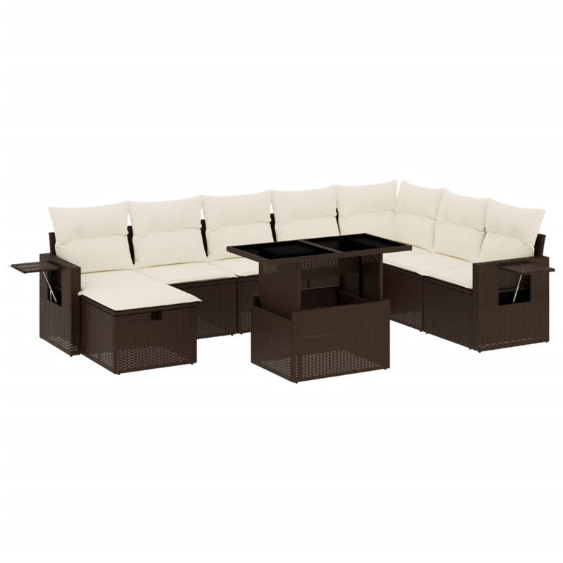 Ensemble de canapé de jardin Vidaxl