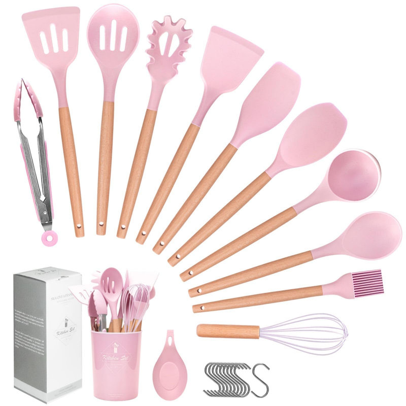Skyicei L 23 Utensil Set, Pink