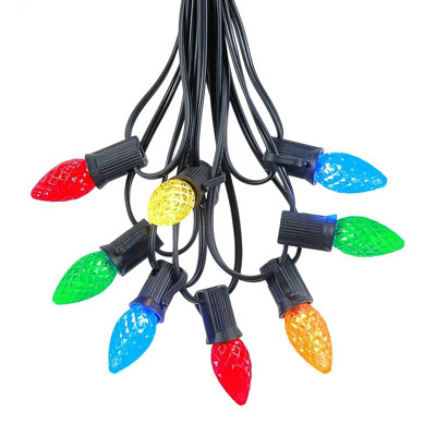 Lampe de noël pour l’extérieur 25 lumières de chaîne