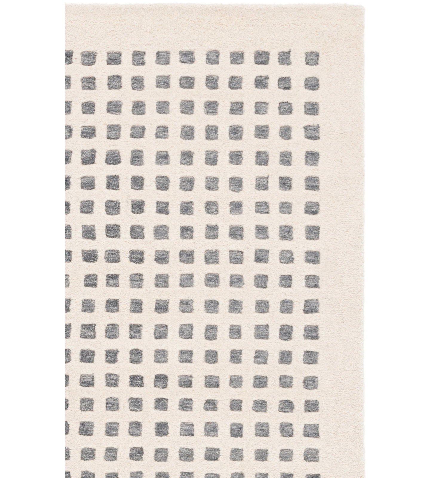 Hand-Tufted Wool Geometric Rug, Rectangle 8' x 10'
