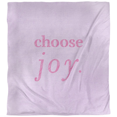 Housse de couette simple choose joy quot
