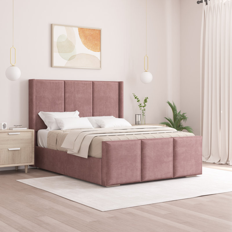 Berlin Bed Frame, Single (3'), Lilac