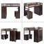 Lit mezzanine avec tiroirs, bureau et garde-robe-979162241-979162246
