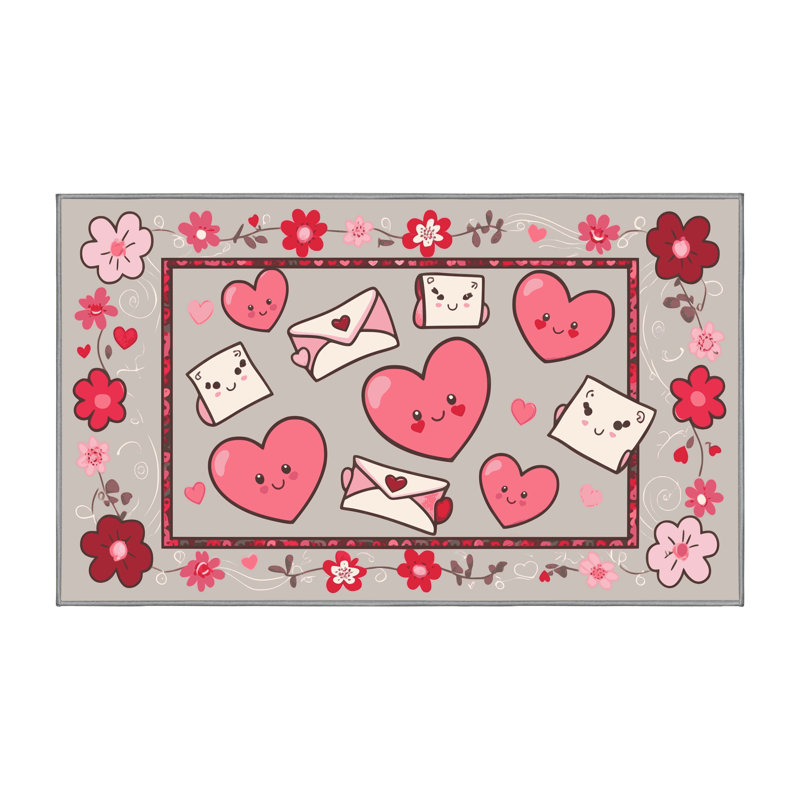 Tapis des fêtes de fin d'année The Holiday Aisle®, Rectangulaire 3 pi x 5 pi