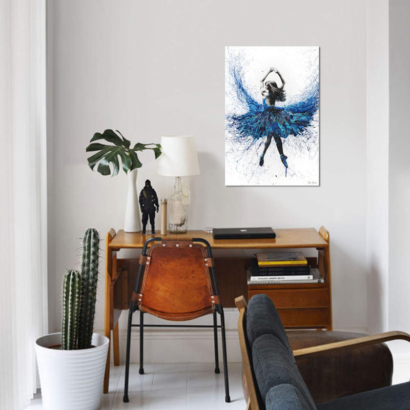 «York Crystal Dance», impression sur toile, H 12 po x l 8 po x P 0,75 po, Toile tendue, Pas de tapis