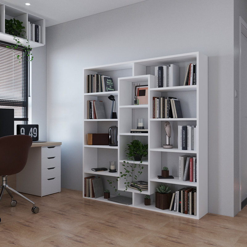 Opha Bookcase, White