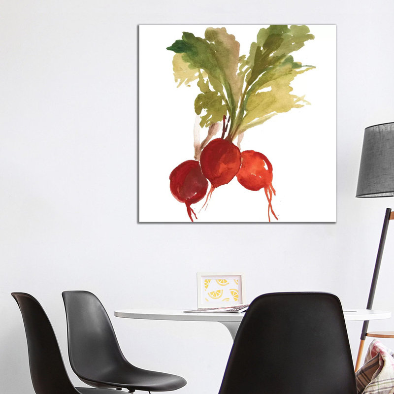 Radish by Asia Jensen - Wrapped Canvas Gallery-Wrapped Canvas Giclée