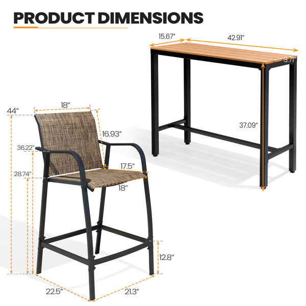 Dimensions du produit
