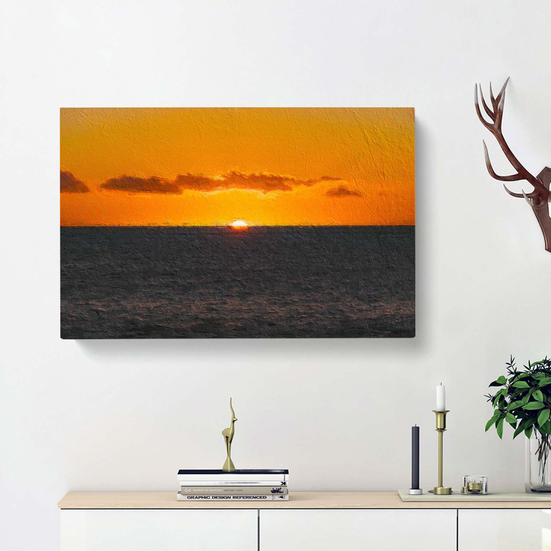 Goodbye To The Sun - Wrapped Canvas