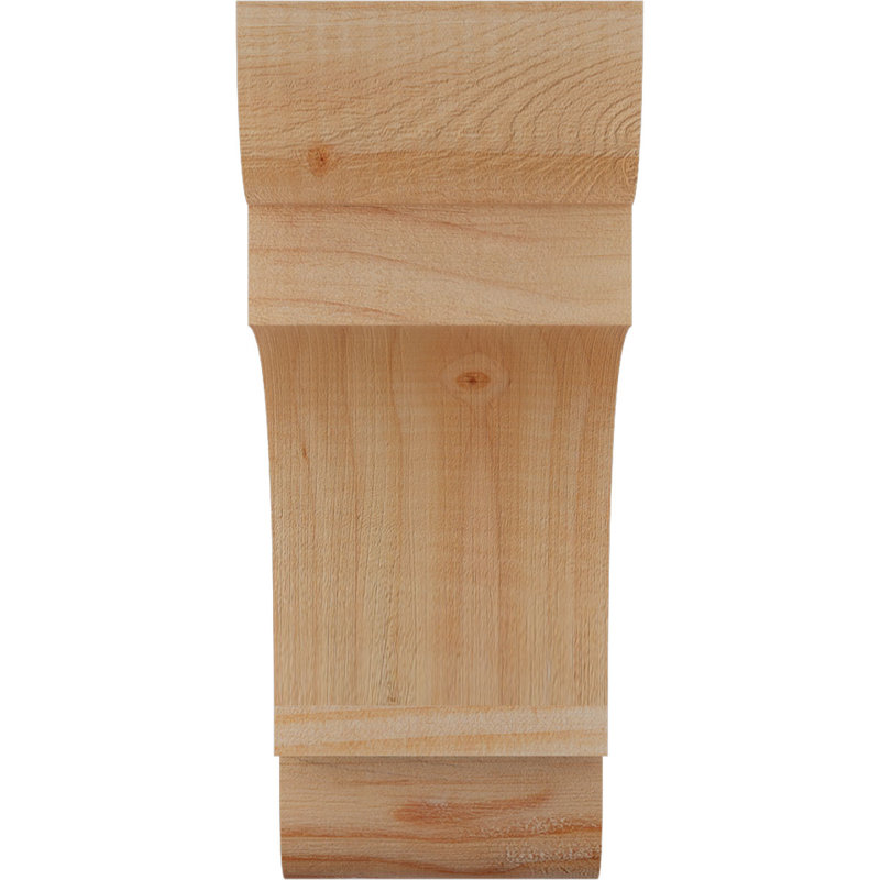 New Brighton Corbel, 10" H x 4" W x 10" D, Douglas Fir, Rough Sawn