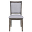 Ensemble de table de salle à manger extensible 6 pièces avec rallonge amovible, table de cuisine avec chaise d'appoint rembourrée et un banc