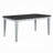 ACME Lanton Dining Table, Natural Marble & Antique White Finish