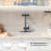 A Waterfall Kitchen Faucet With A Pull-down Shower Head, Single Handle, And 360° Rotation.